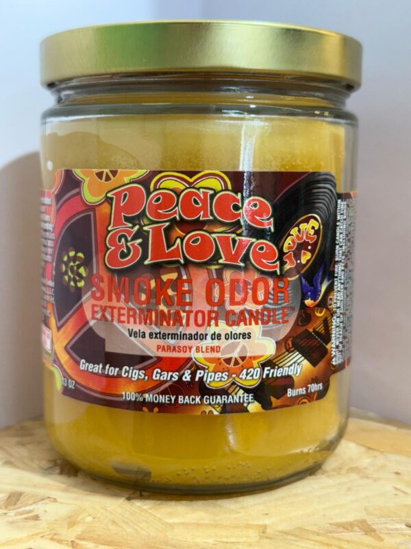 trippy hippie smoke odor exterminator candle 2