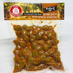 זיתים סוריים חריפים