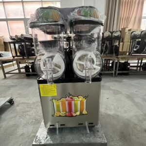 מכונת ברד מקצועית – 2 ראשים | מיכלים 12 ליטר